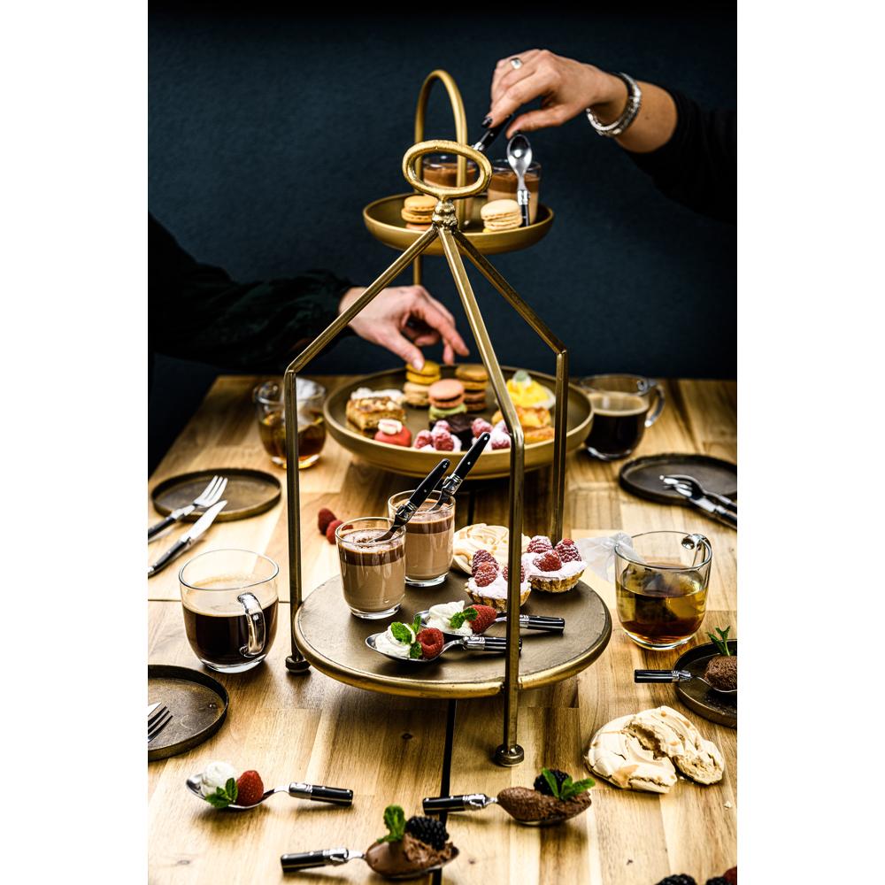 Laguiole Premium, Vorspeisen Löffel black, 6 Stk.