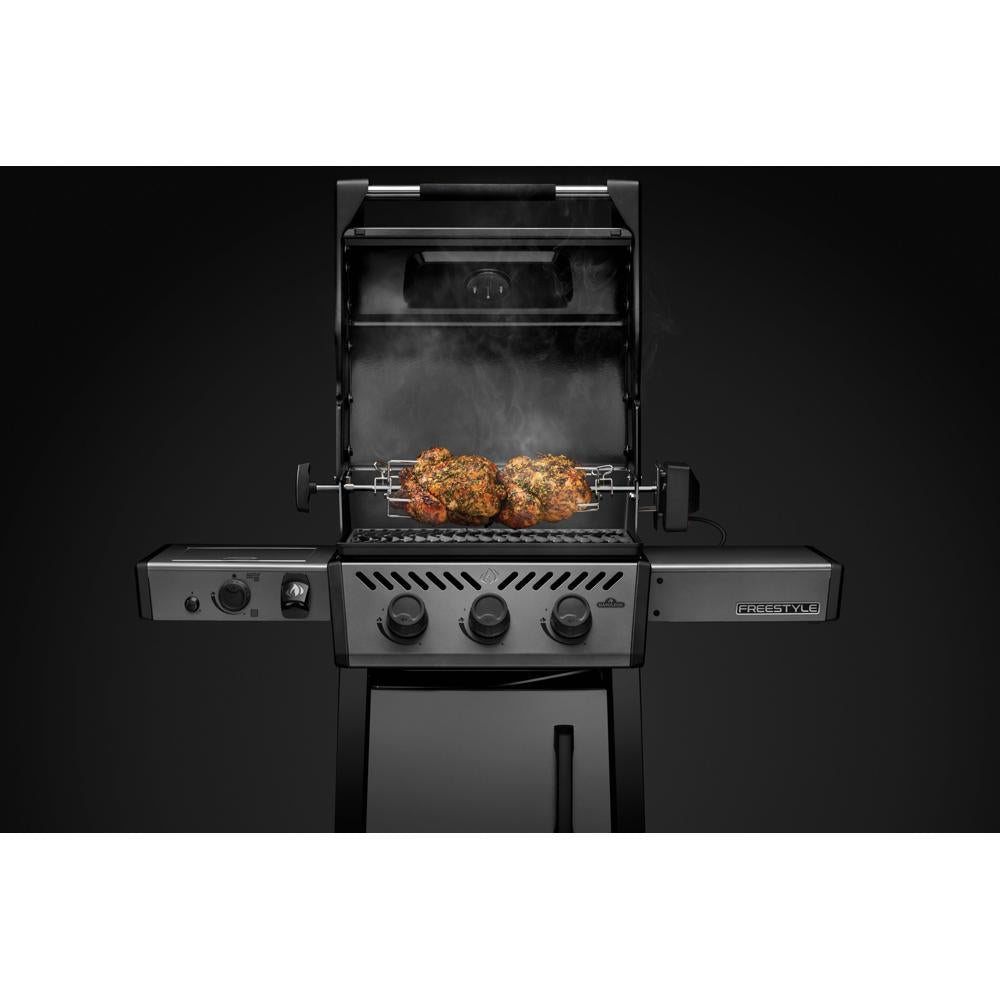 Napoleon Grill Freestyle 365, 3 Hauptbrenner, mit Sizzle Zone und Tür, Graphit F365DSIBPGT