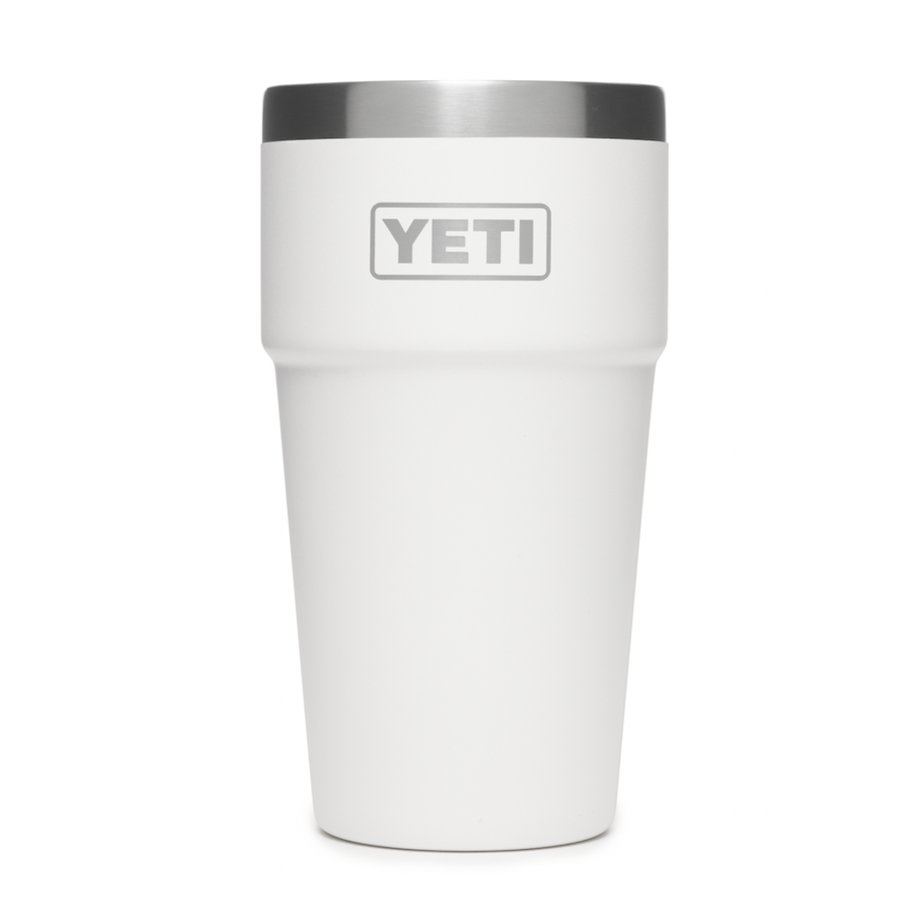 YETI Single 16 Oz Stackable Cup, White
